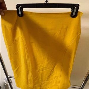 Gold Rush Pencil Skirt